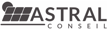Logo Astral Conseil principal gris